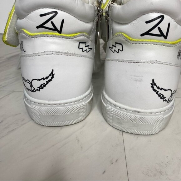 Zadig & Voltaire Mid Flash Sneaker 38 / 8 - Picture 4 of 15